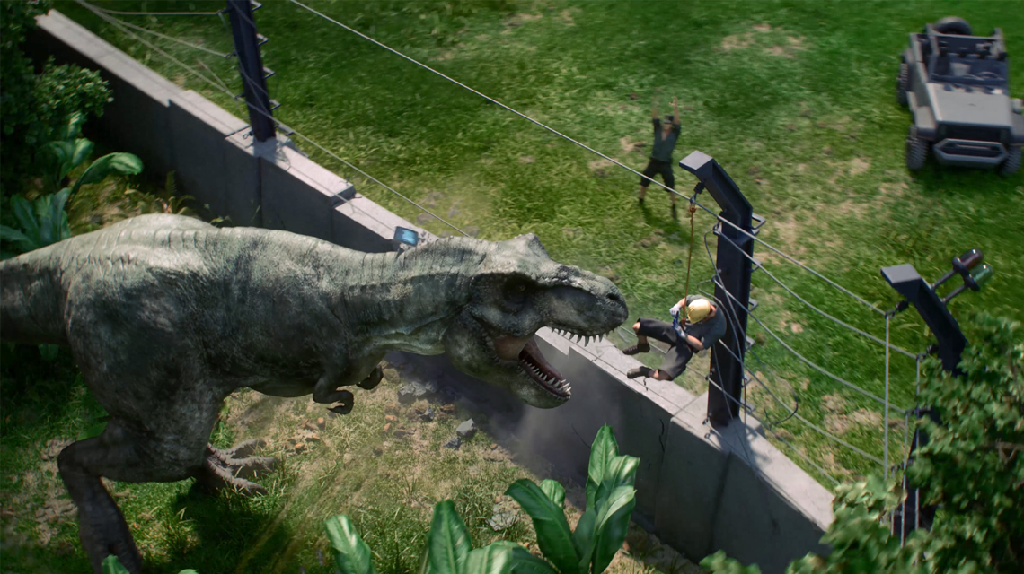 jurassic world evolution ita