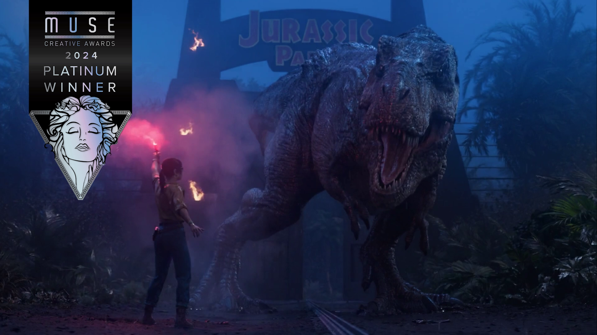 Jurassic Park: Survival Trailer Wins Muse Award