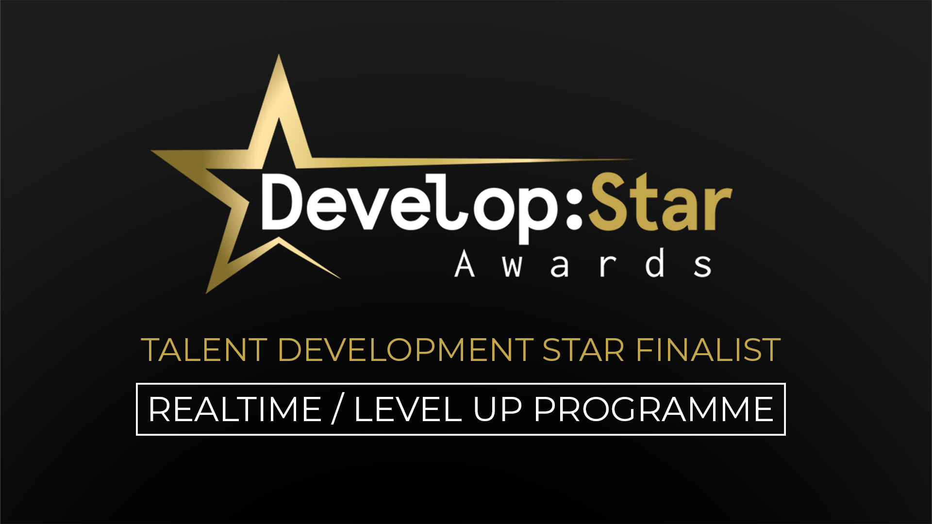 REALTIME Nominated for Develop Star Award